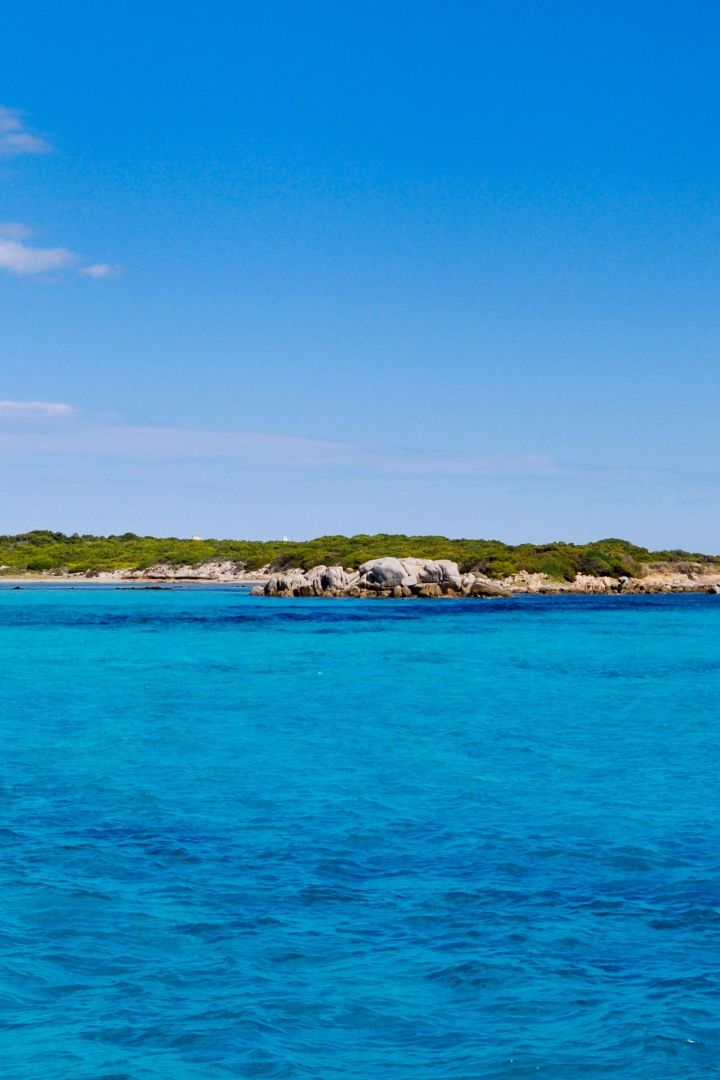 La plage de Piantarella près du domaine en Corse-du-Sud